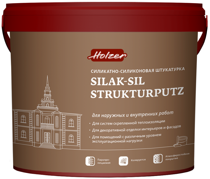 Holzer SILAK-SIL STRUKTURPUTZ STRONG K 15