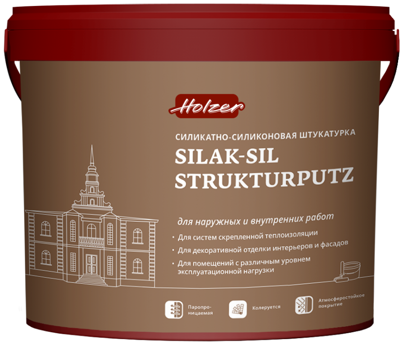 Holzer SILAK-SIL STRUKTURPUTZ R 20